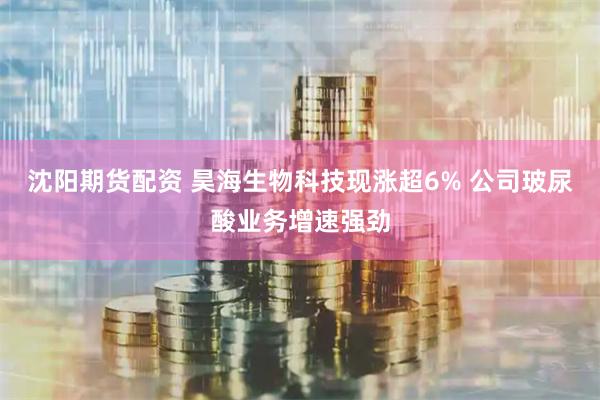 沈阳期货配资 昊海生物科技现涨超6% 公司玻尿酸业务增速强劲