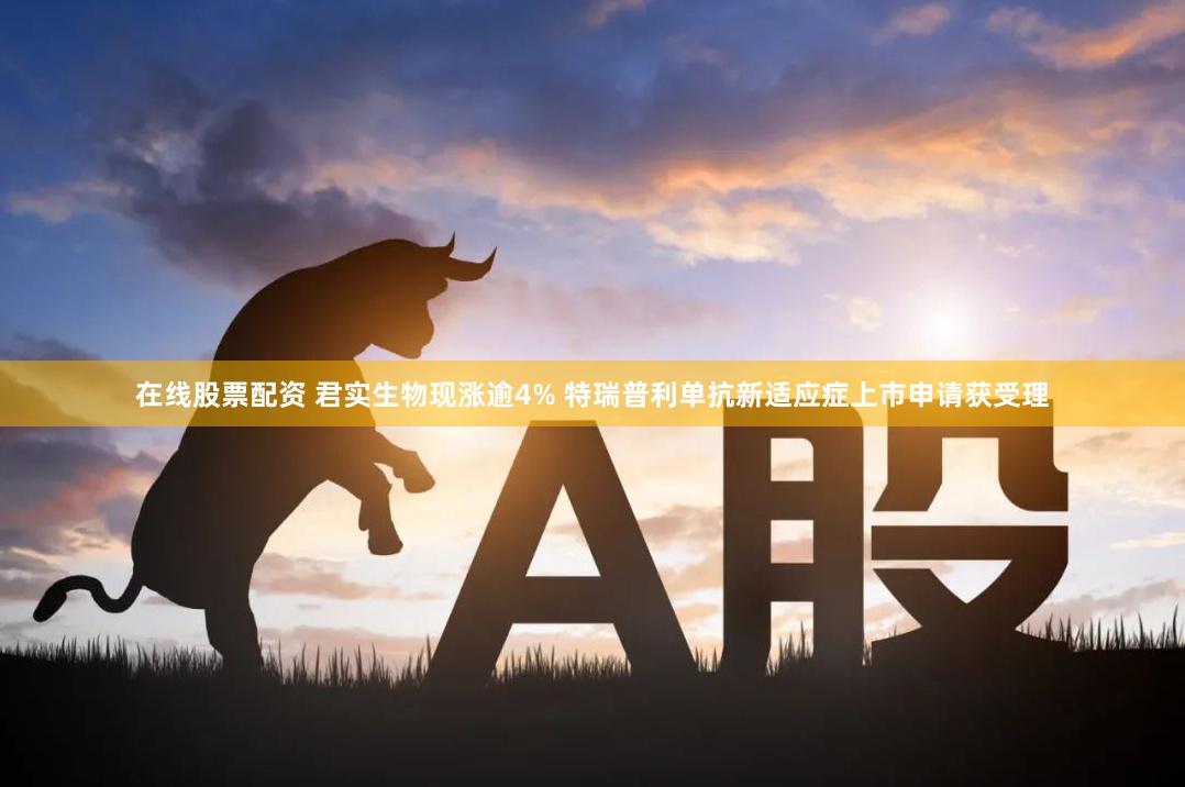 在线股票配资 君实生物现涨逾4% 特瑞普利单抗新适应症上市申请获受理